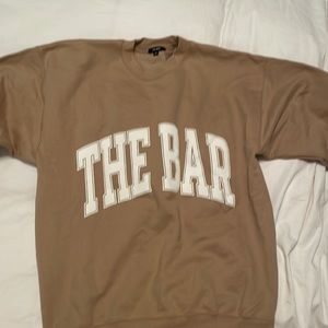 The bar Varsity sweatshirt